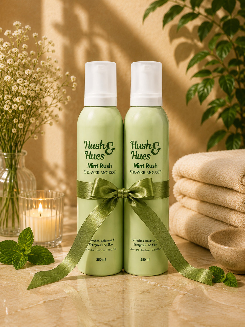 Mint Rush Shower Mousse Duo