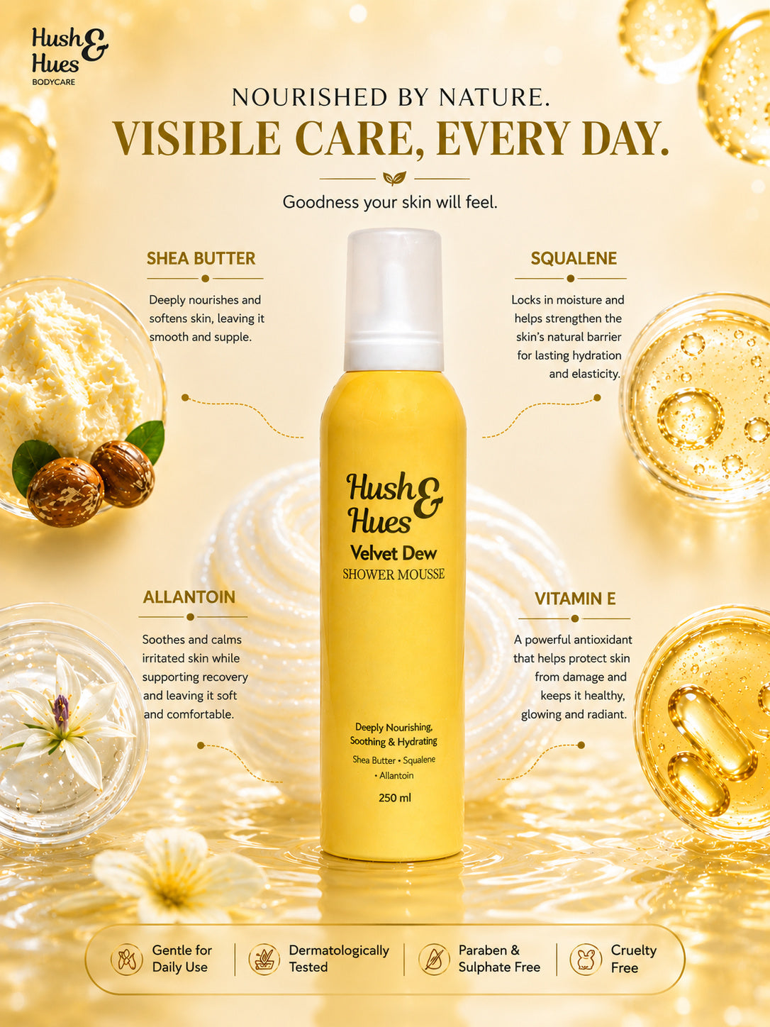 Velvet Dew Shower Mousse