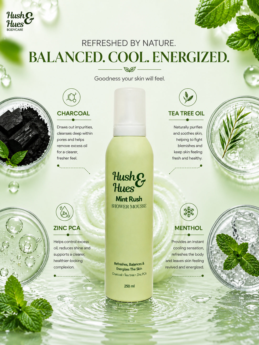 Mint Rush Shower Mousse Duo