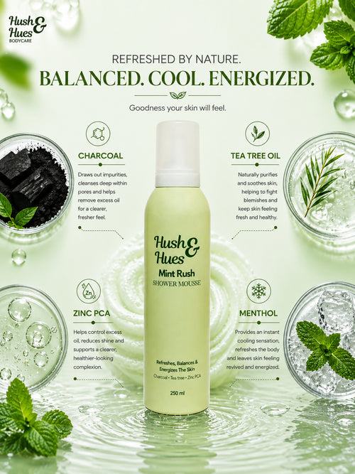 Mint Rush Shower Mousse Duo