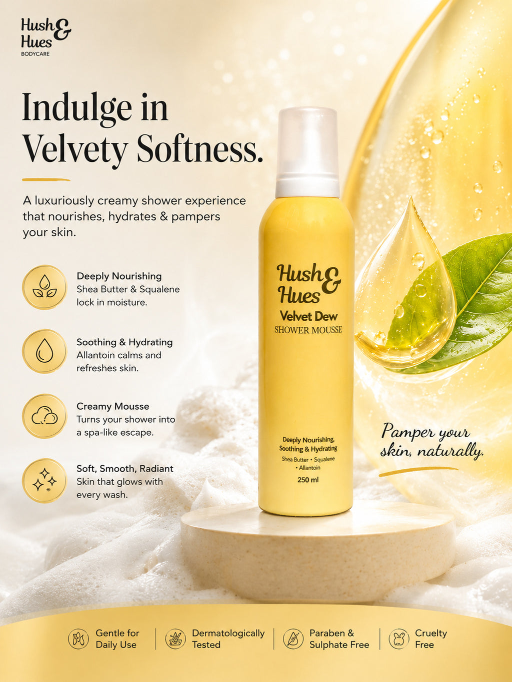 Velvet Dew Shower Mousse Duo