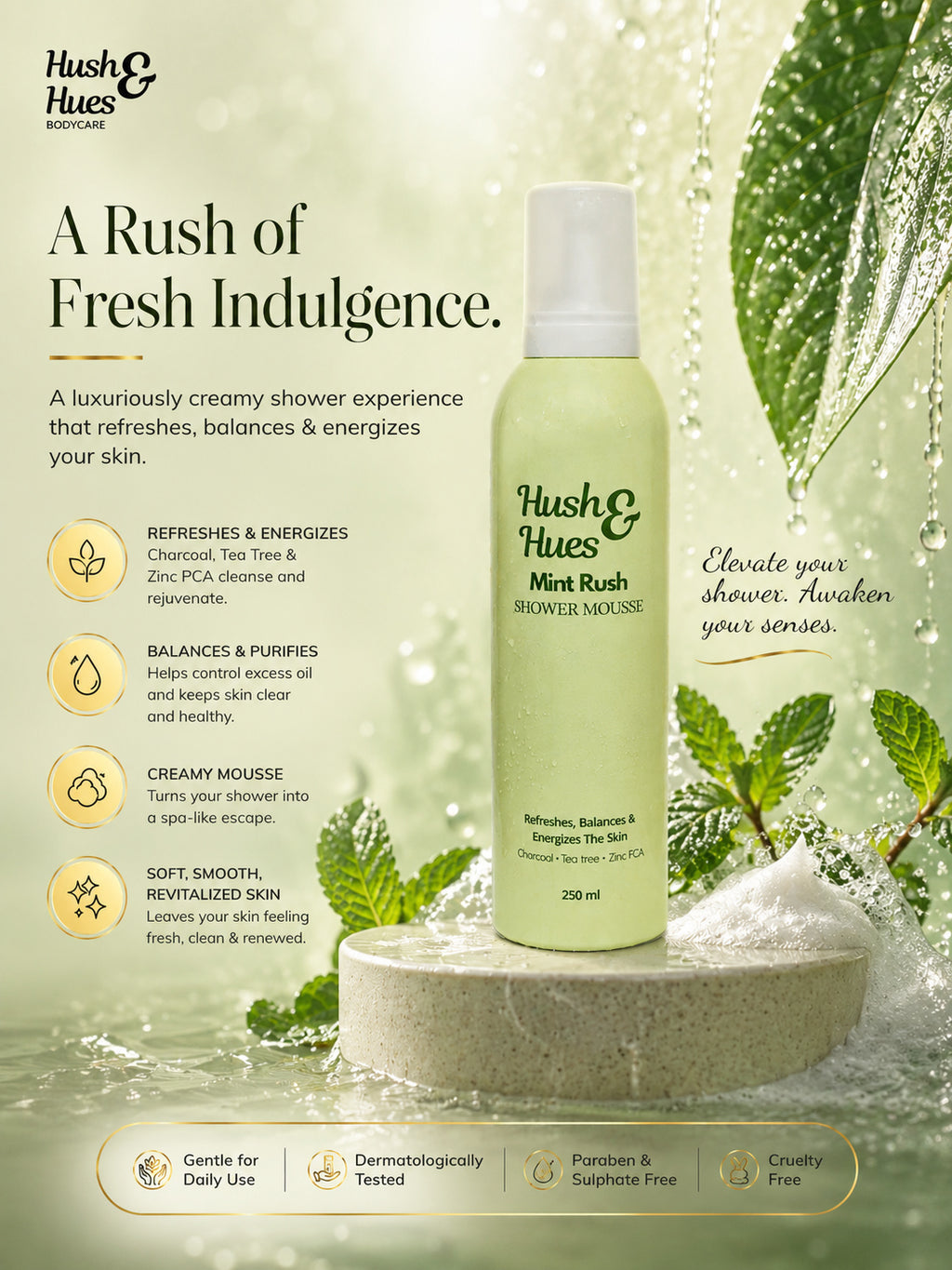 Mint Rush Shower Mousse